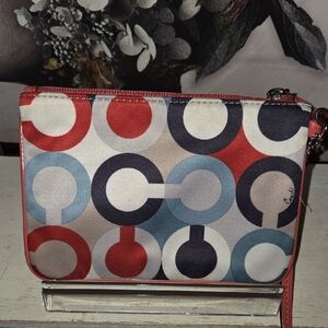 Coach Optic Art Wristlet